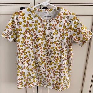 Mini Rodini Kids Floral Print Shirt